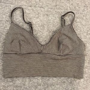 madewell cloth bralette